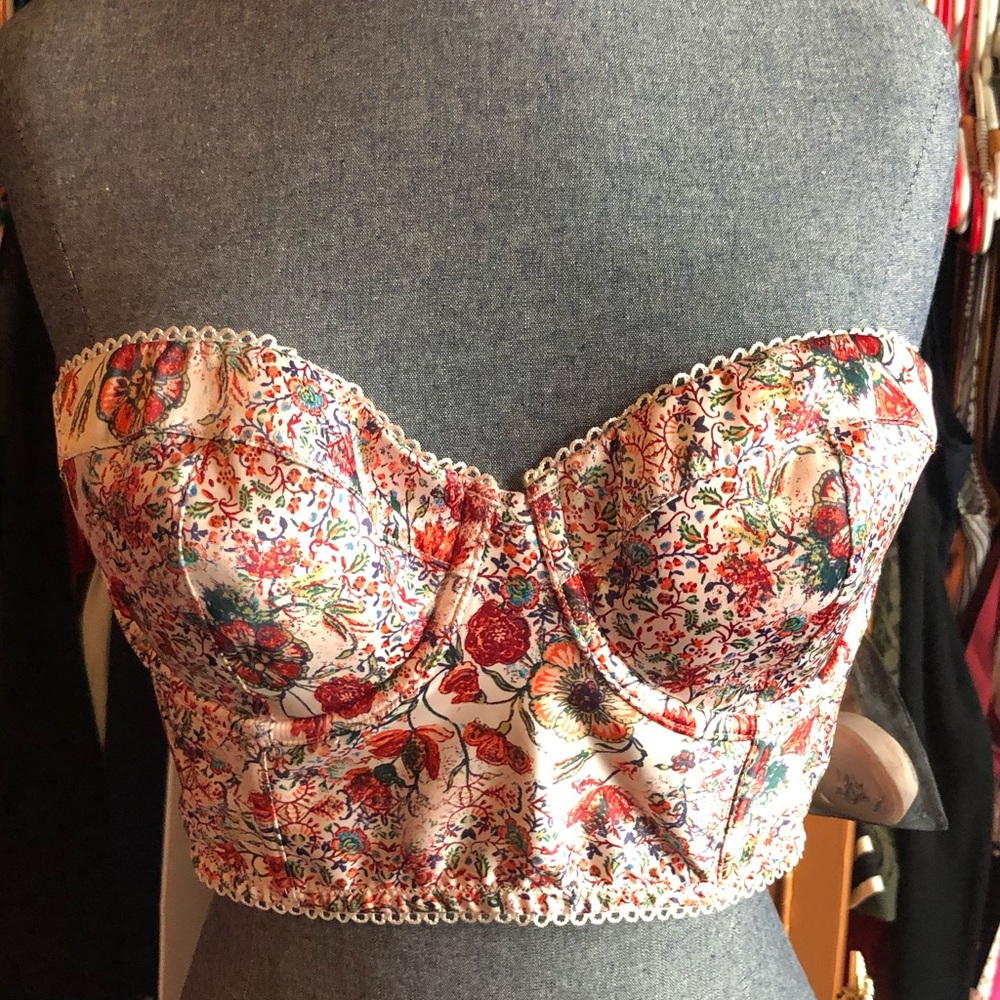 VS Longline Floral Multi-Wear Bra